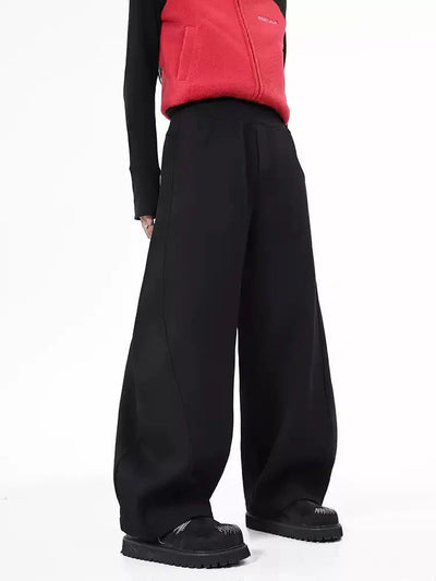 Lazy Versatile Side Pockets Wide Pants-korean-fashion-Pants-Lazy's Closet-OH Garments