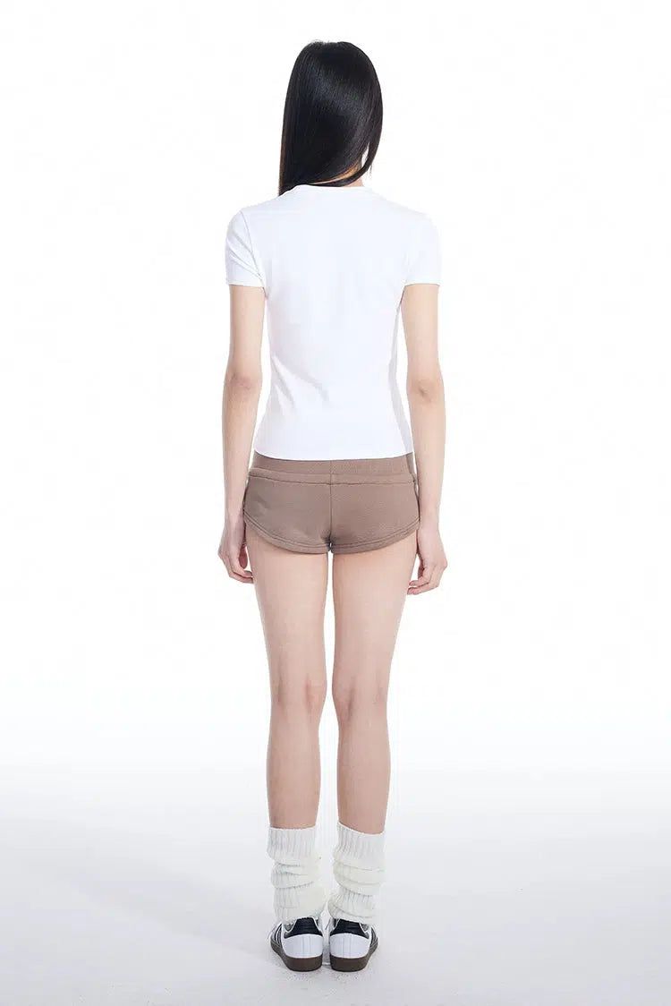 Light Drawstring Sports Shorts-korean-fashion-Shorts-Light's Closet-OH Garments