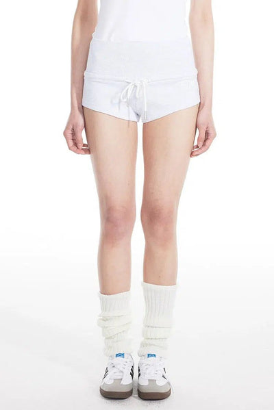 Light Drawstring Sports Shorts-korean-fashion-Shorts-Light's Closet-OH Garments