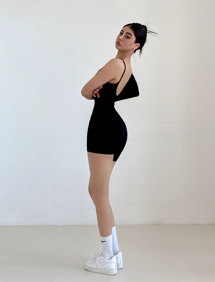 Livia Slim Fit Essential Bodysuit-korean-fashion-Bodysuit-Livia's Closet-OH Garments