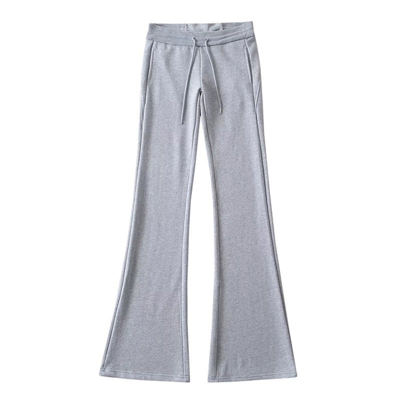 Livia Velvet Slim High Waist Flared Pants-korean-fashion-Pants-Livia's Closet-OH Garments