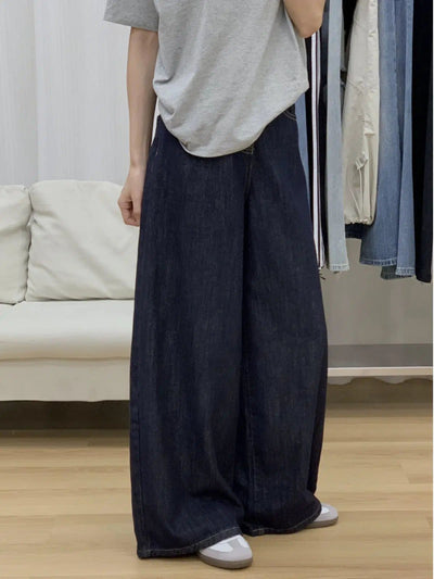 Mina Basic Wide Leg Jeans-korean-fashion-Jeans-Mina's Closet-OH Garments