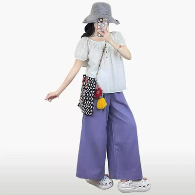 Mina Colorful Buttons Puffed Blouse-korean-fashion-Blouse-Mina's Closet-OH Garments