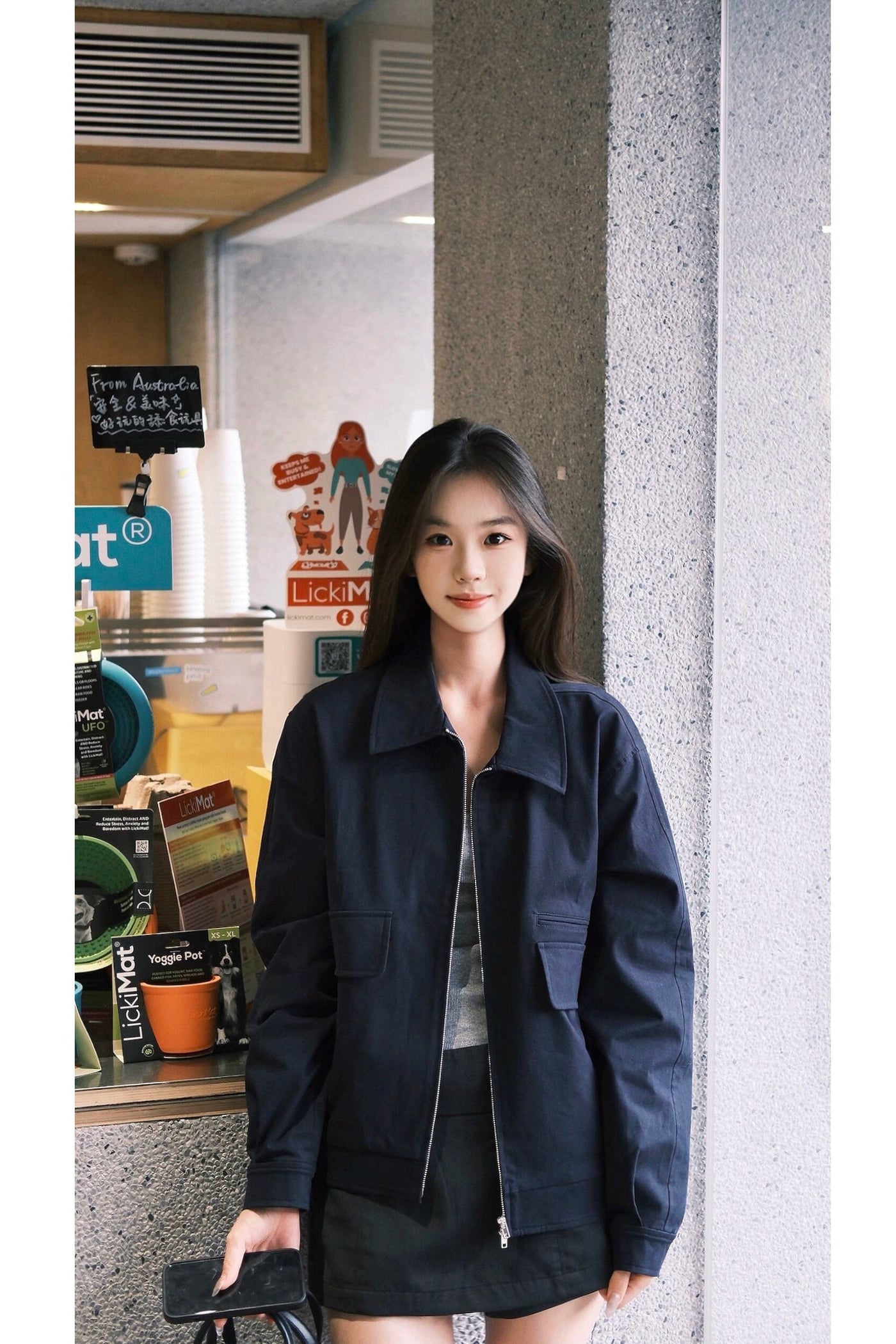 Mina Flap Pocket Versatile Jacket-korean-fashion-Jacket-Mina's Closet-OH Garments