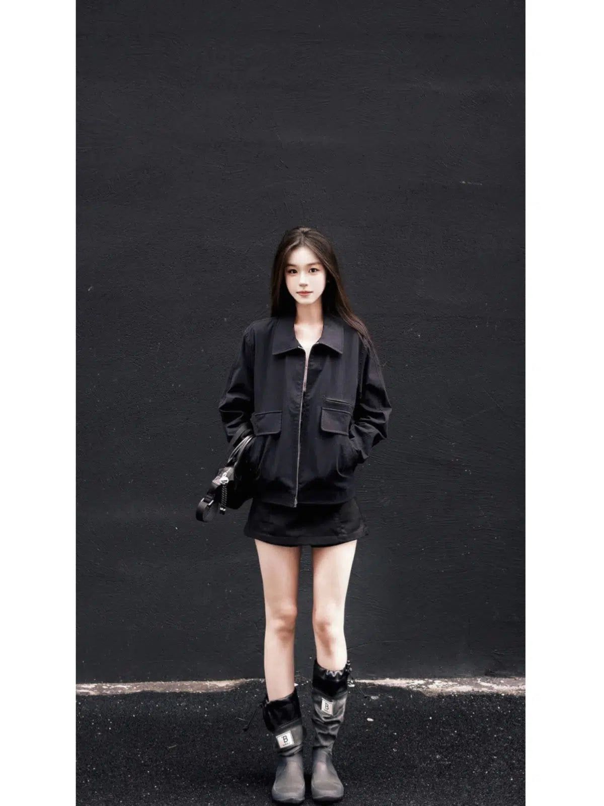 Mina Flap Pocket Versatile Jacket-korean-fashion-Jacket-Mina's Closet-OH Garments