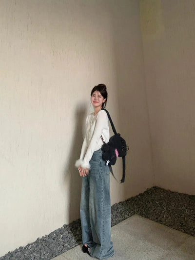 Mina Oversized Fit Washed Jeans-korean-fashion-Jeans-Mina's Closet-OH Garments