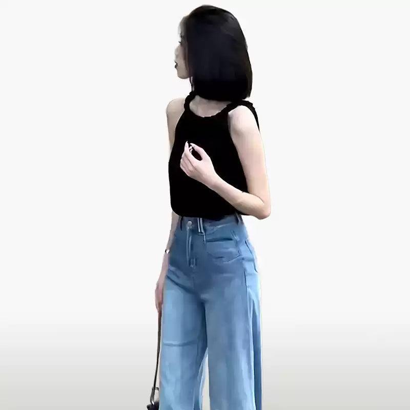 Mina Pleated Babydoll Camisole-korean-fashion-Camisole-Mina's Closet-OH Garments