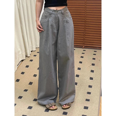 Mina Versatile Pleated Comfty Pants-korean-fashion-Pants-Mina's Closet-OH Garments