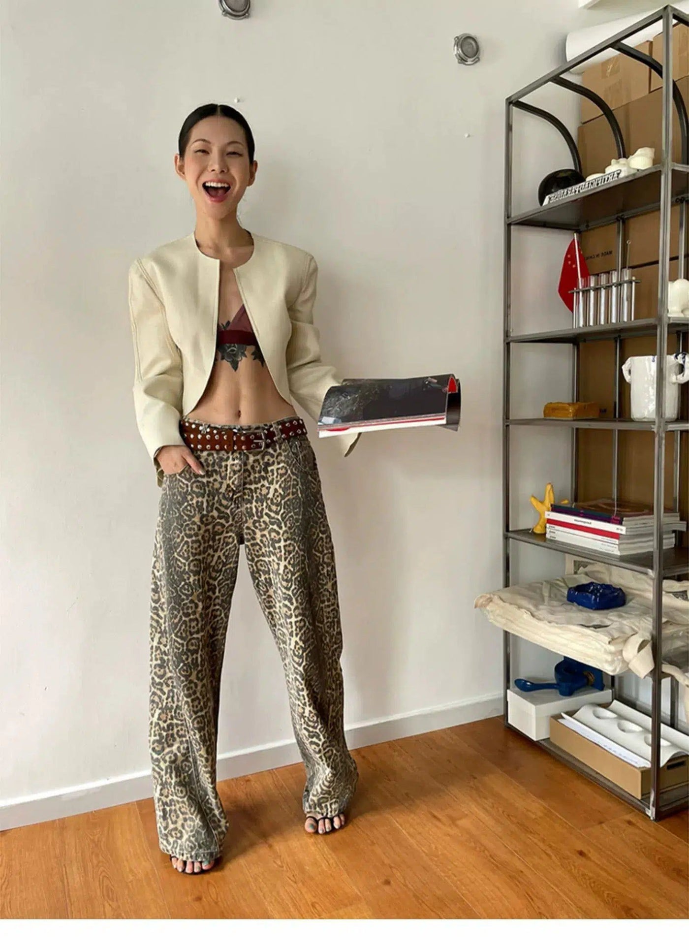 Mina Wide Leopard Print Pants-korean-fashion-Pants-Mina's Closet-OH Garments