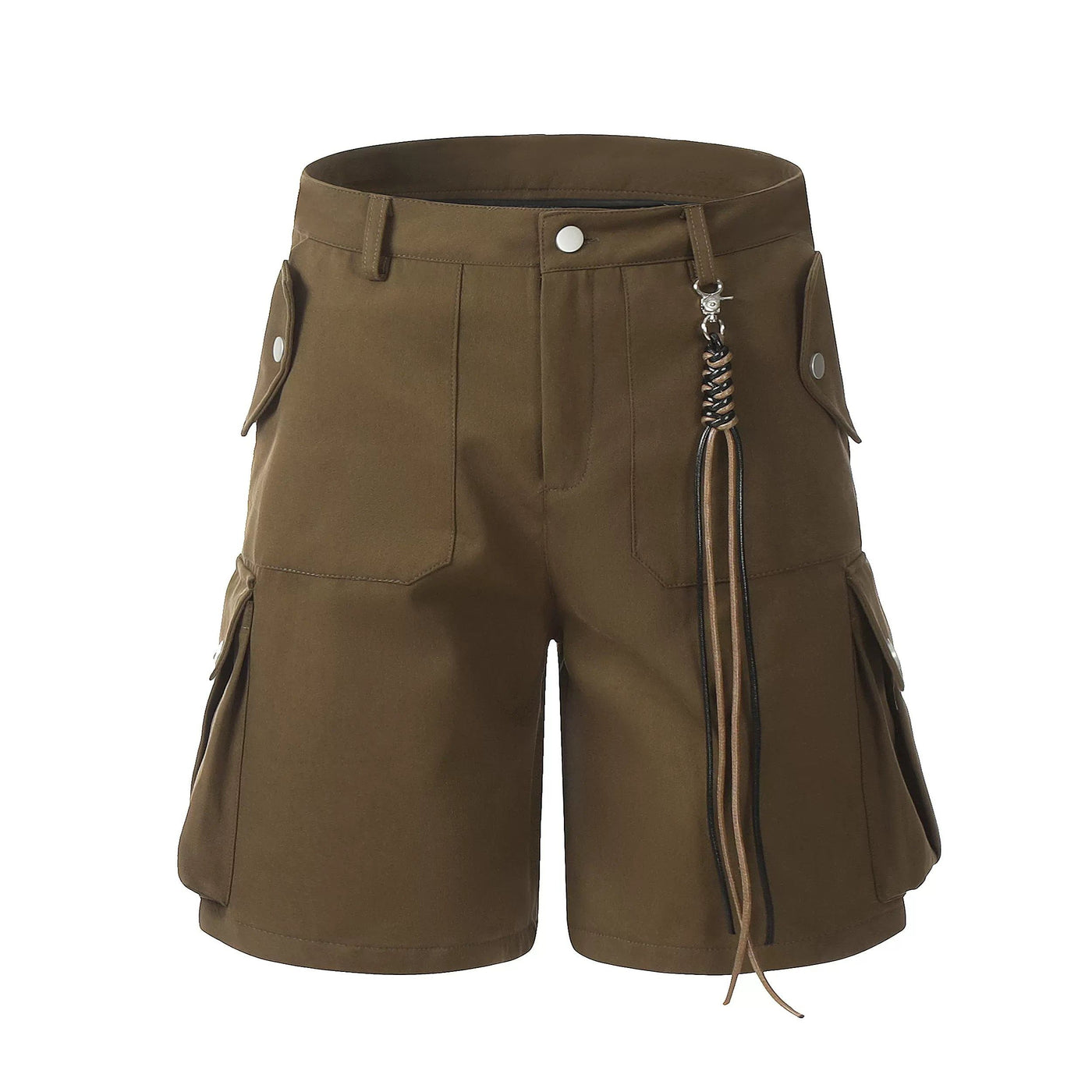 Neco Lanyard Big Pocket Cargo Shorts-korean-fashion-Shorts-Neco's Closet-OH Garments