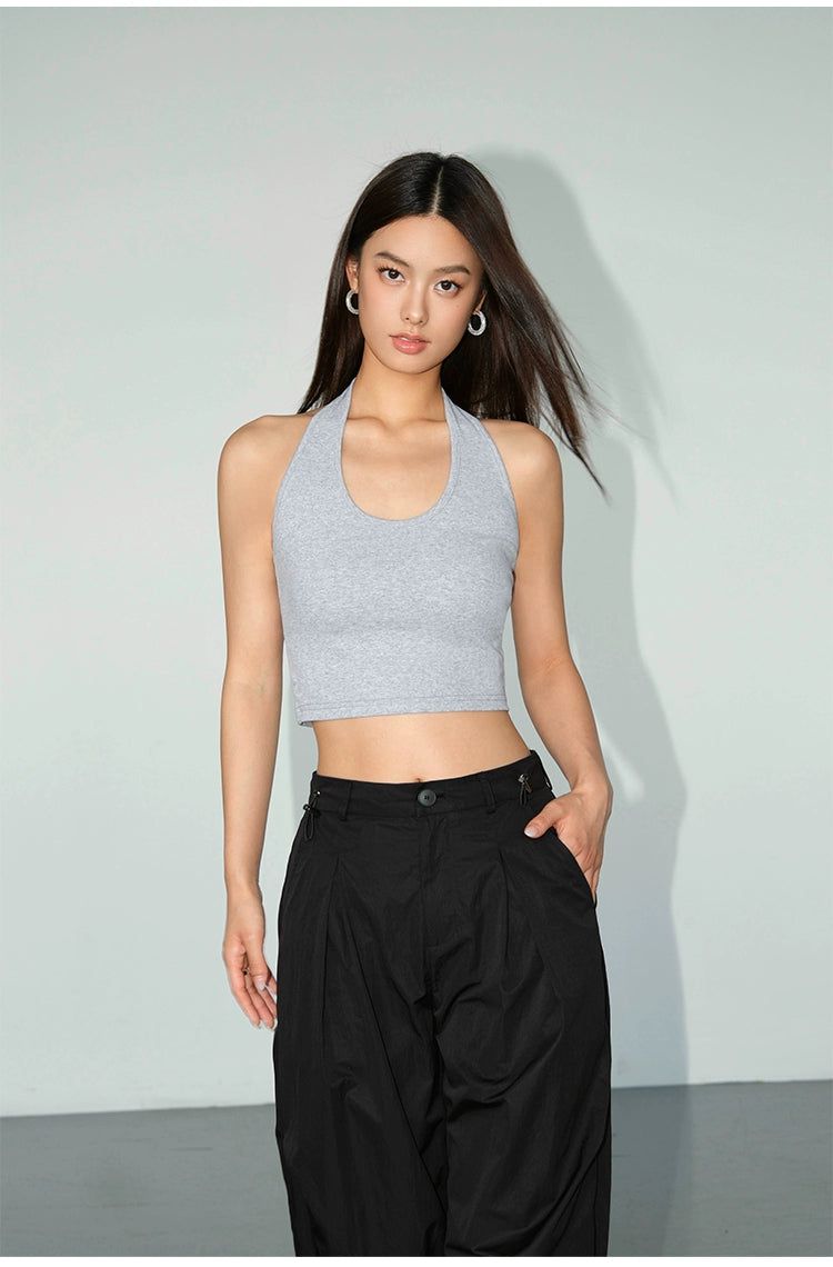 Neva Backless Halter Knit Camisole-korean-fashion-Camisole-Neva's Closet-OH Garments