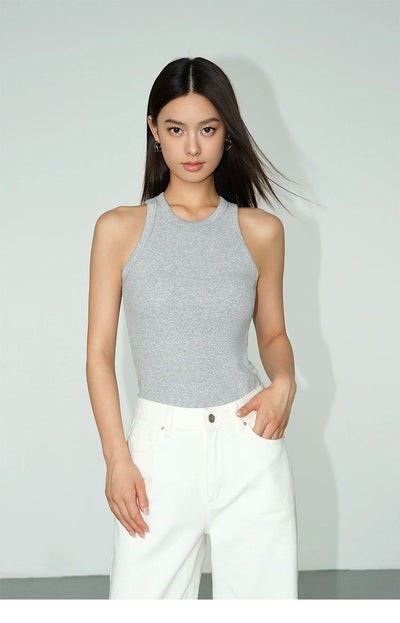 Neva Ribbed Knit Camisole-korean-fashion-Camisole-Neva's Closet-OH Garments
