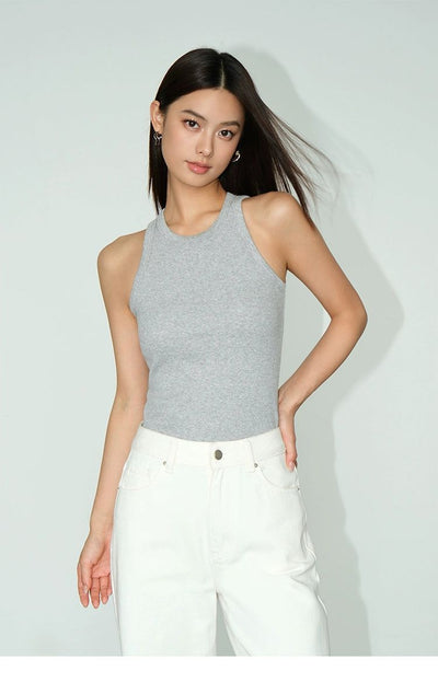 Neva Ribbed Knit Camisole-korean-fashion-Camisole-Neva's Closet-OH Garments