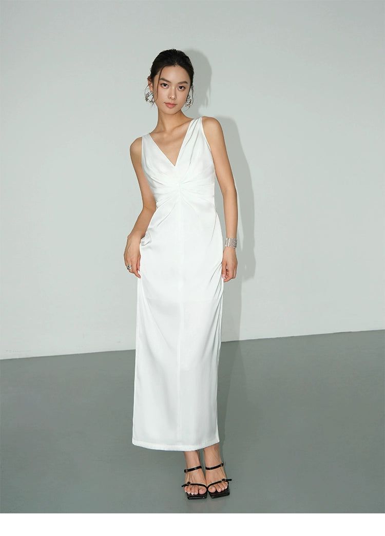 Neva Twist Sleeveless Dress-korean-fashion-Dress-Neva's Closet-OH Garments