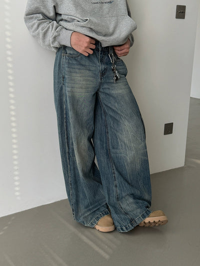 Nine Bamboo Washed Scimitar Jeans-korean-fashion-Jeans-Nine's Closet-OH Garments