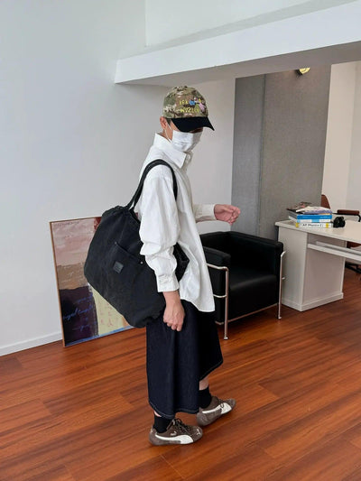 Nine Clean Fit Plain L/S Shirt-korean-fashion-Shirt-Nine's Closet-OH Garments