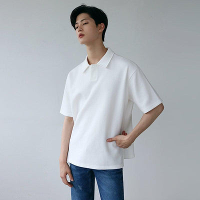 Nine Essential Polo-korean-fashion-Polo-Nine's Closet-OH Garments