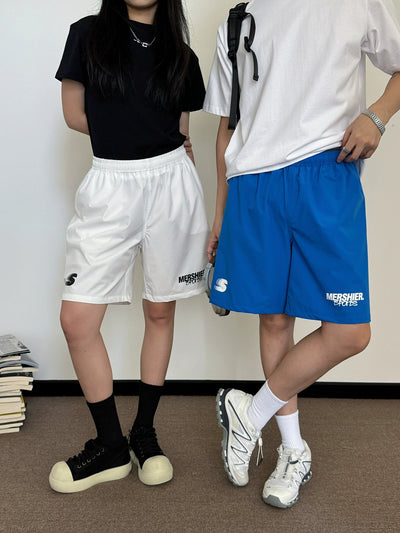 Nine Gartered Sports Style Shorts-korean-fashion-Shorts-Nine's Closet-OH Garments