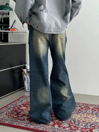 Nine Gradient Fade Ripped Jeans-korean-fashion-Jeans-Nine's Closet-OH Garments