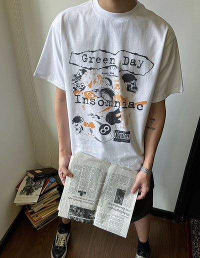 Nine Green Day Insomnicac T-Shirt-korean-fashion-T-Shirt-Nine's Closet-OH Garments