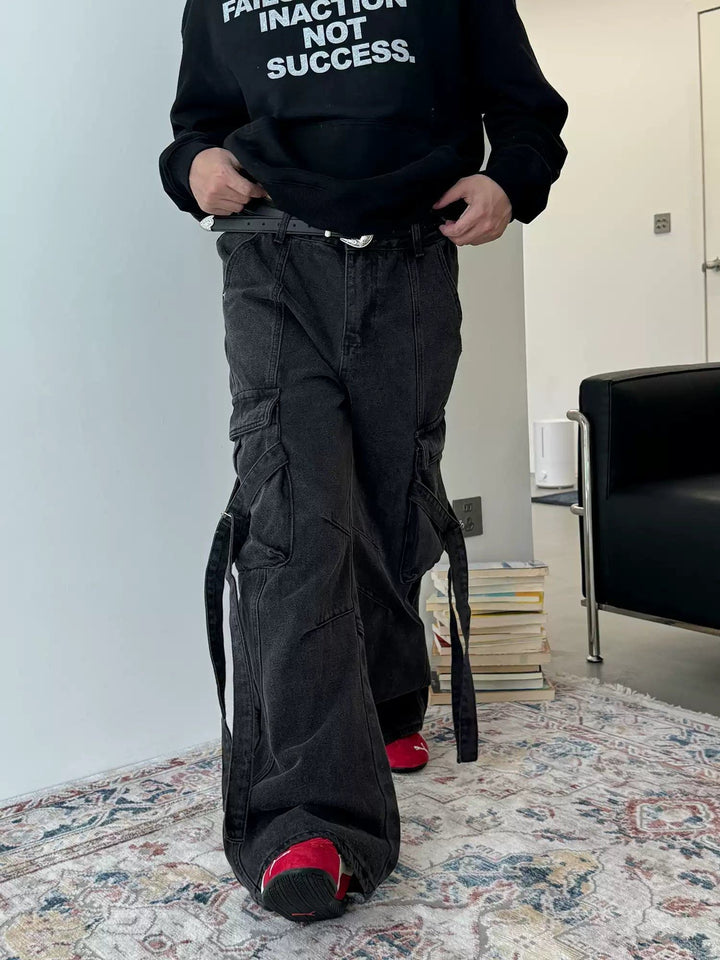 【HI FI FNK】 Heavy Oxford Cargo Pants HI FI FNK】Royal Heavy Oxford Cargo Pants (HI FI FNK/パンツ