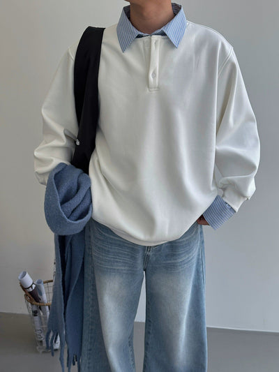 Nine Layered Shirt Crewneck-korean-fashion-Crewneck-Nine's Closet-OH Garments