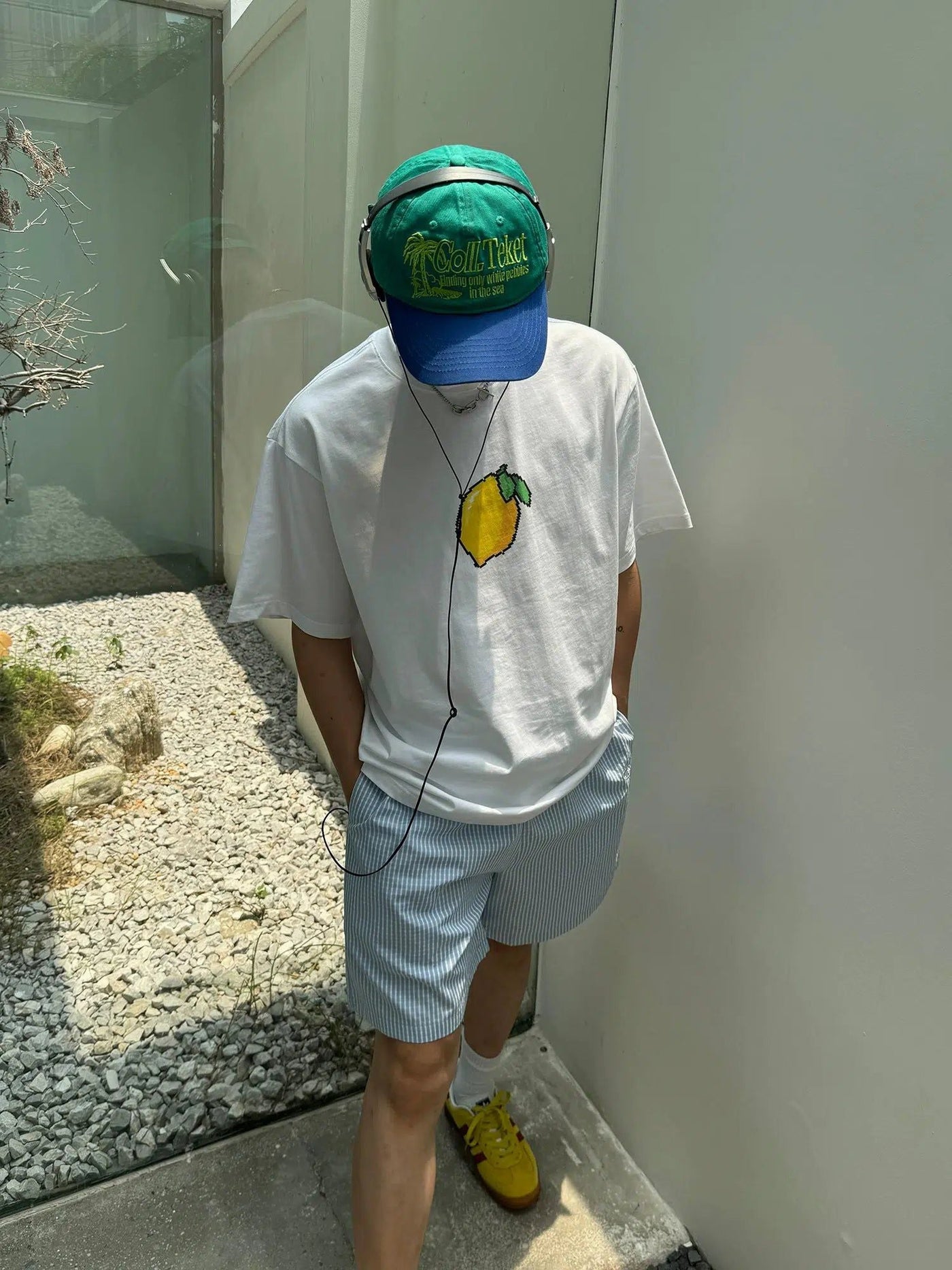 Nine Lemon Fruit Graphic T-Shirt-korean-fashion-T-Shirt-Nine's Closet-OH Garments