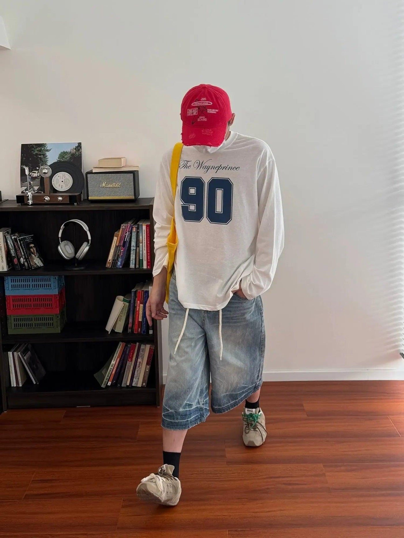 Nine Number 90 Sporty L/S T-Shirt-korean-fashion-T-Shirt-Nine's Closet-OH Garments