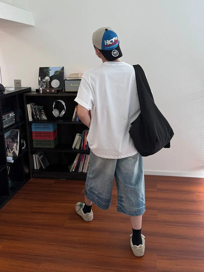 Nine Number 90 Sporty S/S T-Shirt-korean-fashion-T-Shirt-Nine's Closet-OH Garments