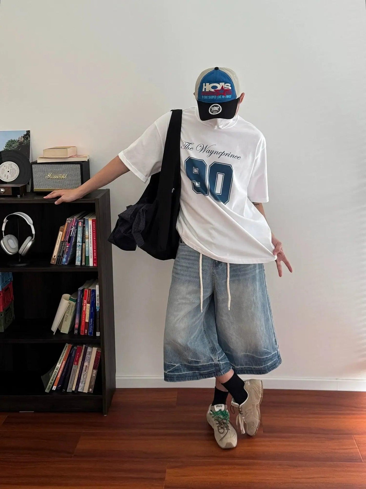 Nine Number 90 Sporty S/S T-Shirt-korean-fashion-T-Shirt-Nine's Closet-OH Garments