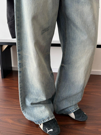 Nine Whiskered Loose Fit Jeans-korean-fashion-Jeans-Nine's Closet-OH Garments