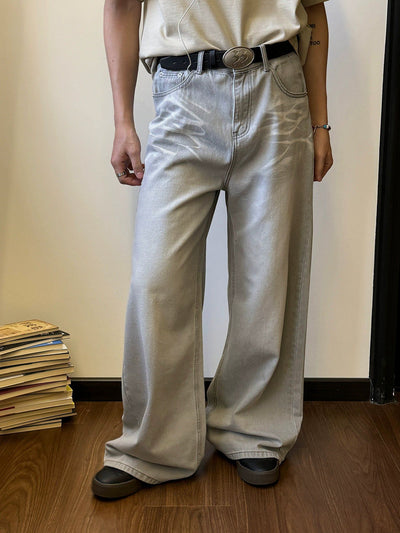 Nine Whiskers Wide Cut Jeans-korean-fashion-Jeans-Nine's Closet-OH Garments