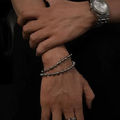 OH Assorted Shapes Layered Bracelet-korean-fashion-Bracelet-OH Atelier-OH Garments