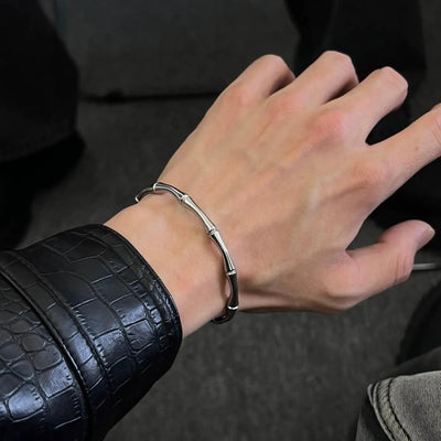 OH Bamboo Shape Bracelet-korean-fashion-Bracelet-OH Atelier-OH Garments