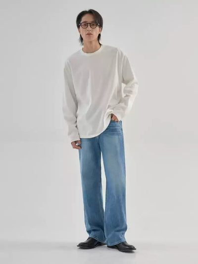 OH Basic Long Sleeve T-Shirt-korean-fashion-T-Shirt-OH Atelier-OH Garments