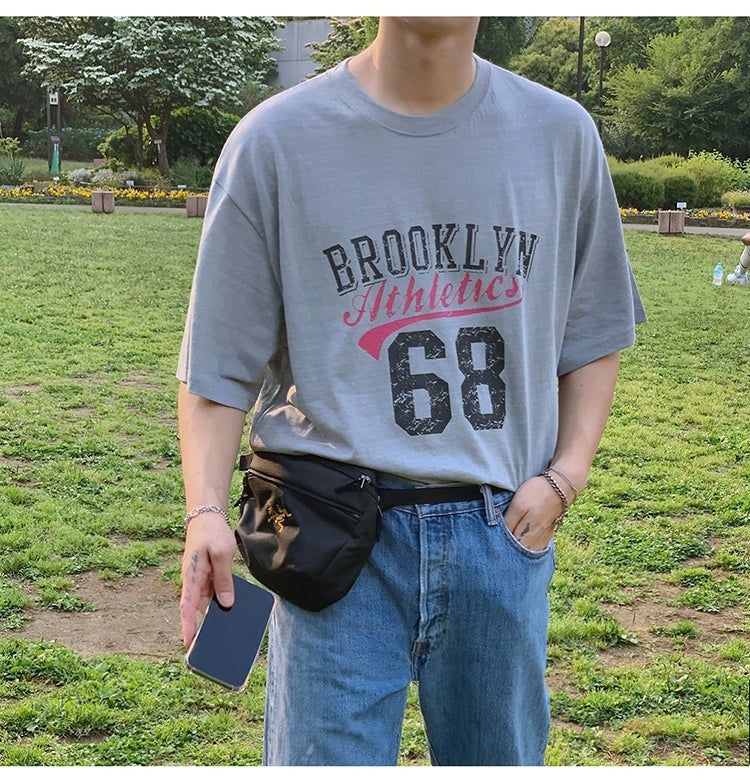OH Brooklyn Athletics 68 T-Shirt-korean-fashion-T-Shirt-OH Atelier-OH Garments