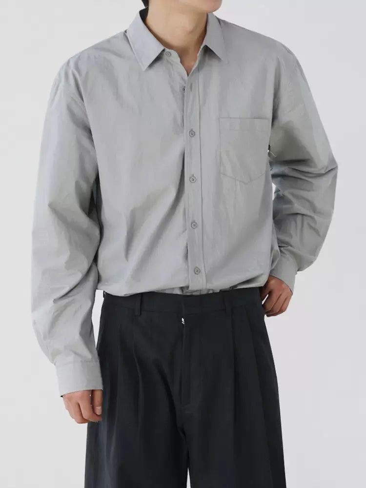 OH Casual Business Shirt-korean-fashion-Shirt-OH Atelier-OH Garments