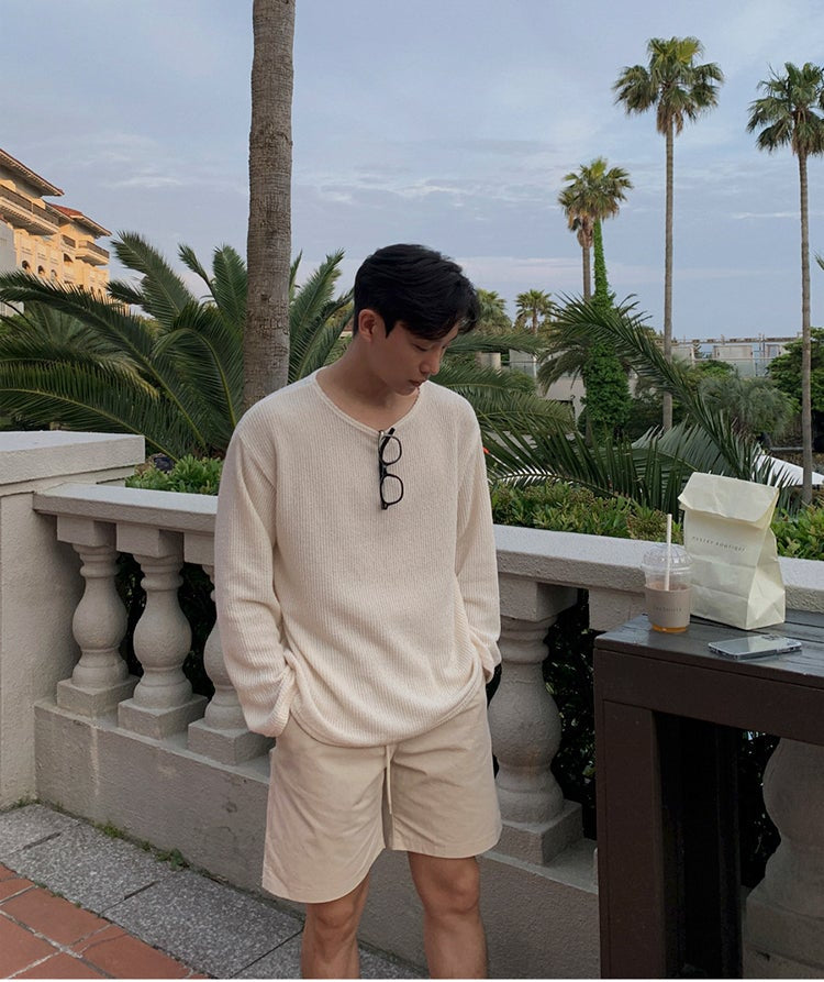 OH Casual Drawstring Shorts-korean-fashion-Shorts-OH Atelier-OH Garments