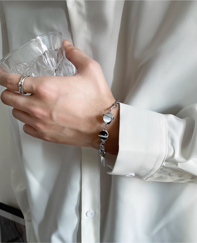 OH Cat's Eye Stone Bracelet-korean-fashion-Bracelet-OH Atelier-OH Garments