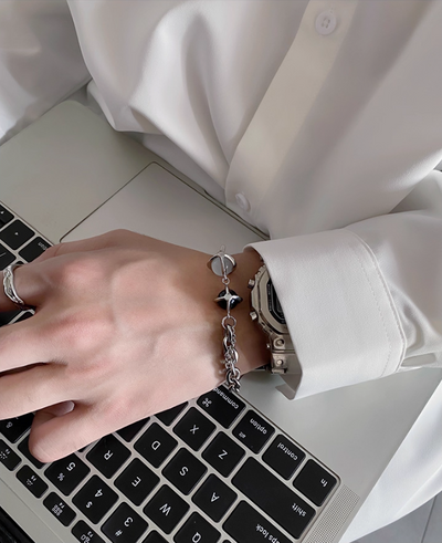 OH Cat's Eye Stone Bracelet-korean-fashion-Bracelet-OH Atelier-OH Garments
