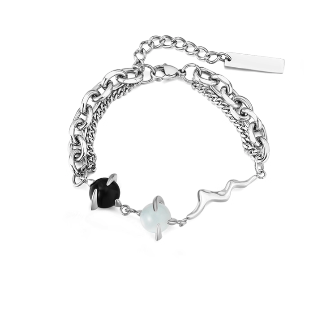 OH Cat's Eye Stone Bracelet-korean-fashion-Bracelet-OH Atelier-OH Garments
