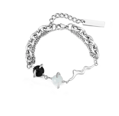 OH Cat's Eye Stone Bracelet-korean-fashion-Bracelet-OH Atelier-OH Garments