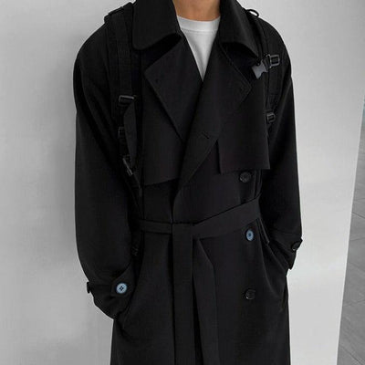 OH Classic Flaps Trench Coat-korean-fashion-Long Coat-OH Atelier-OH Garments