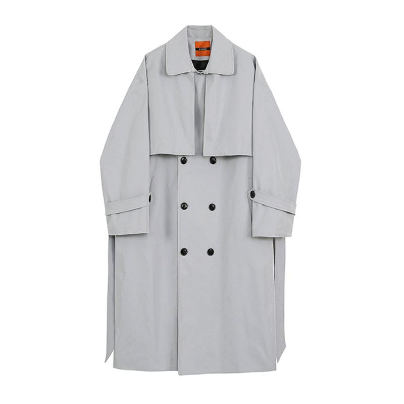 OH Classic Flaps Trench Coat-korean-fashion-Long Coat-OH Atelier-OH Garments