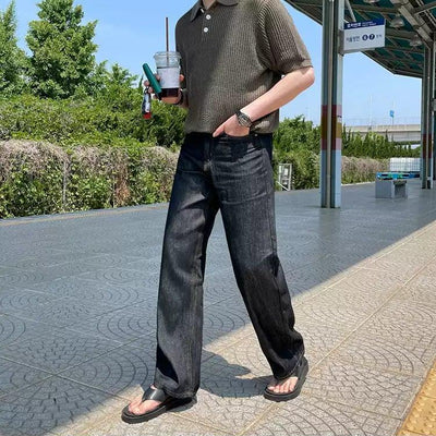 OH Classic Straight Jeans-korean-fashion-Jeans-OH Atelier-OH Garments