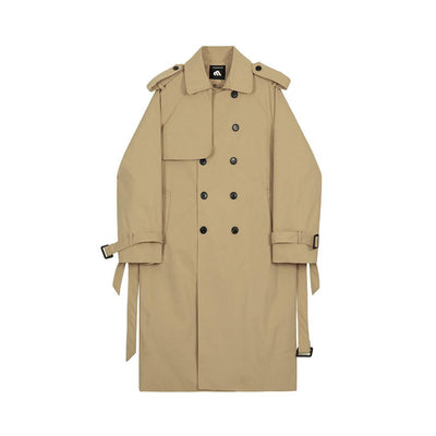OH Classic Strap Detail Trench Coat-korean-fashion-Long Coat-OH Atelier-OH Garments