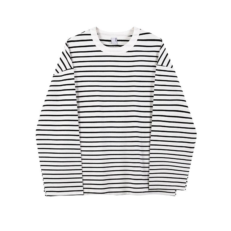 OH Classic Stripes Long Sleeve T-Shirt-korean-fashion-T-Shirt-OH Atelier-OH Garments