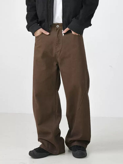 OH Classic Wide Relaxed Fit Jeans-korean-fashion-Jeans-OH Atelier-OH Garments