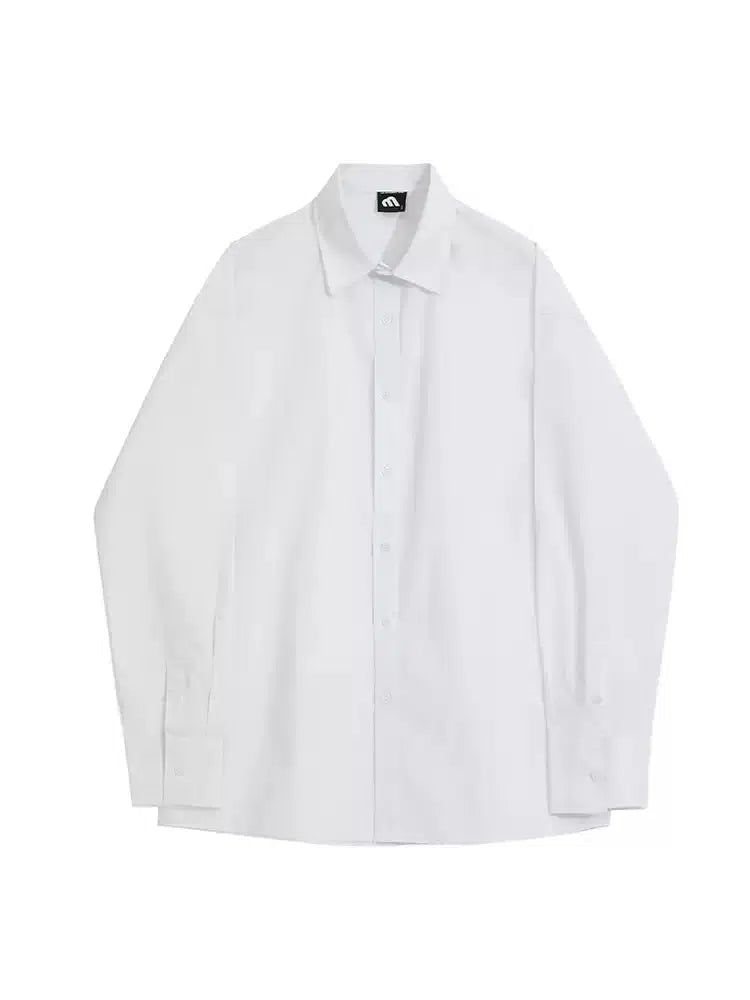 OH Collegiate Clean Fit Shirt-korean-fashion-Shirt-OH Atelier-OH Garments