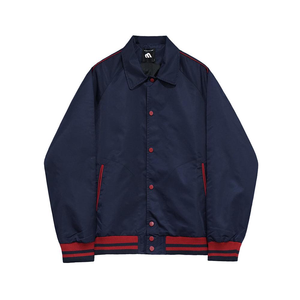 OH Contrast Detail Varsity Jacket-korean-fashion-Jacket-OH Atelier-OH Garments